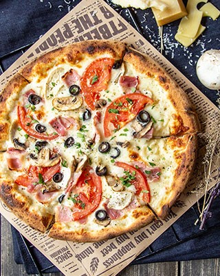 트러플 머쉬룸 피자