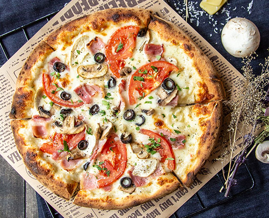 트러플 머쉬룸 피자